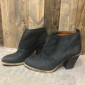 🍀 LUCKY BRAND 🍀 Ehllen Black Leather Booties
